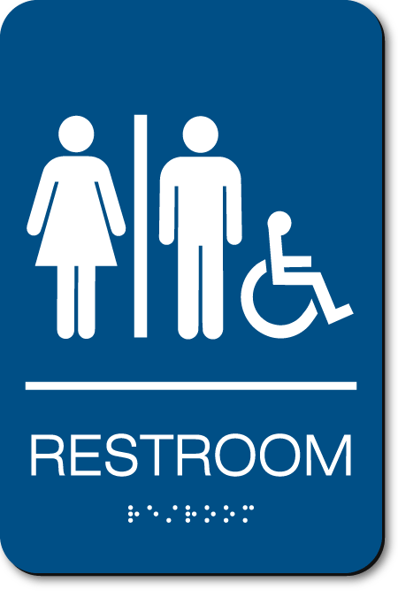 Unisex Sign Blue