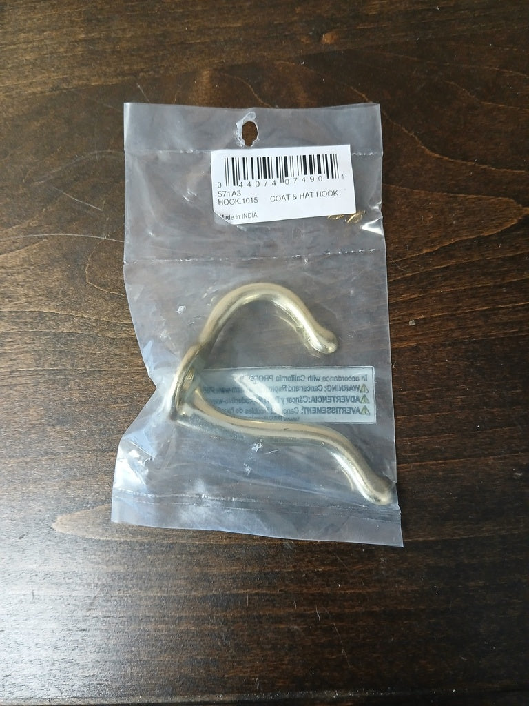 Single Coat Gold Hooks